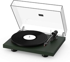 Pro-Ject Debut Carbon EVO seidenmatt tannengrün mit Ortofon 2M Red,Neu, Garantie
