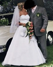 Brautkleid 2-teilig Gr. 36/38