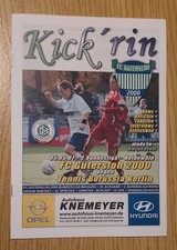 Stadionzeitung FC Gütersloh -