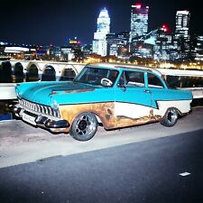 Ford Taunus 17M P2 1957 Türkis/Weiß KK-Scale Umbau Modell   1:18