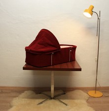 DDR Zekiwa Babyschale Tragetasche Kinderwagenoberteil Original Ostalgie Rot 296