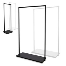 1x Kleiderständer BASIS Kleiderstange Metall freistehende Garderobenstange