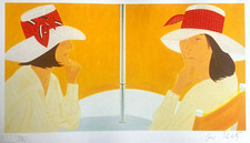 Alex Katz Lithographie COA