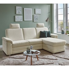 polsterpower Ecksofa - natur -