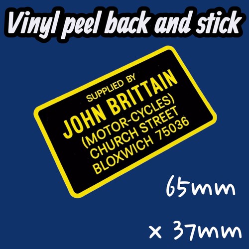John brittain motorcycles - john,