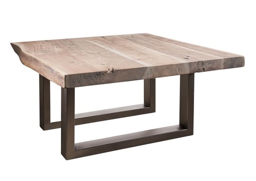 Couchtisch akazie 90x90x45 - couchtisch,