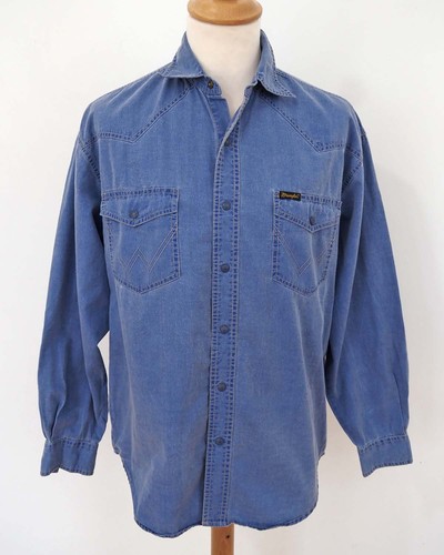 Wrangler herren jeanshemd - jeanshemd, gr