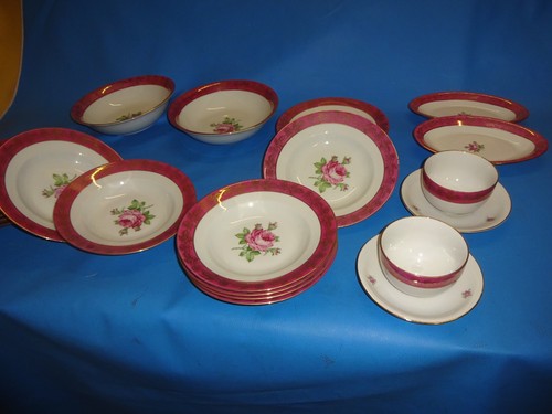 Goldrand ddr rosenmuster - goldrand,
