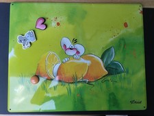 Diddl Blechschild Magnettafel