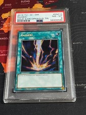 Raigeki TN19 EN010 Secret Rare PSA 8 YUGIOH CARD TCG #4