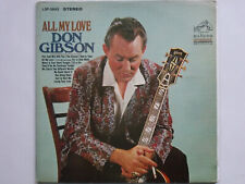 Don Gibson  - All My Love LP Album  RCA  1967