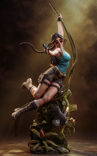 Tomb raider lara croft - raider, croft/3d