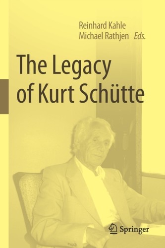 Kahle legacy kurt schtte - legacy, of