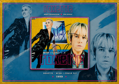 Roxette original signed - roxette, cd
