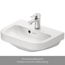 Duravit D-Code Handwaschbecken Weiß 450 mm 0748450000
