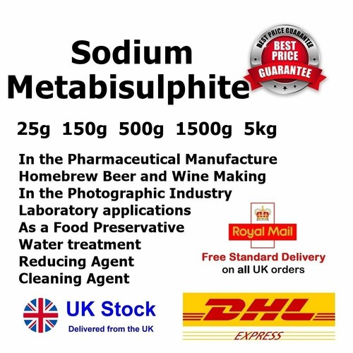 25g 5kg natriummetabisulfit - 5kg,