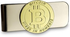 Geldklammer BTC coin Geldclip