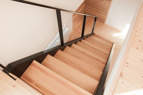Treppen auf stahlkonstruktion - treppen,