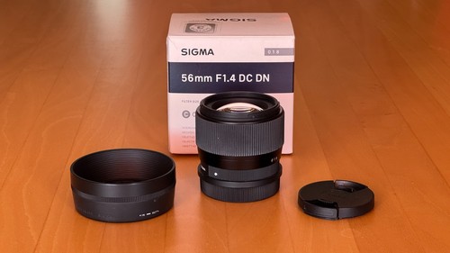 Sigma 56mm dn c - 56mm,