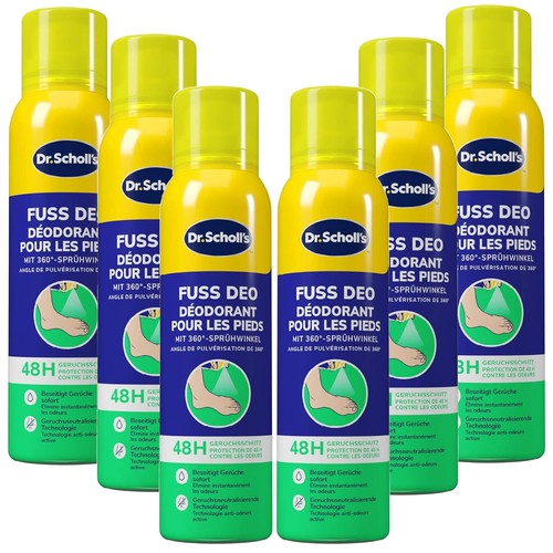 150ml scholl s fresh - 6x, dr.