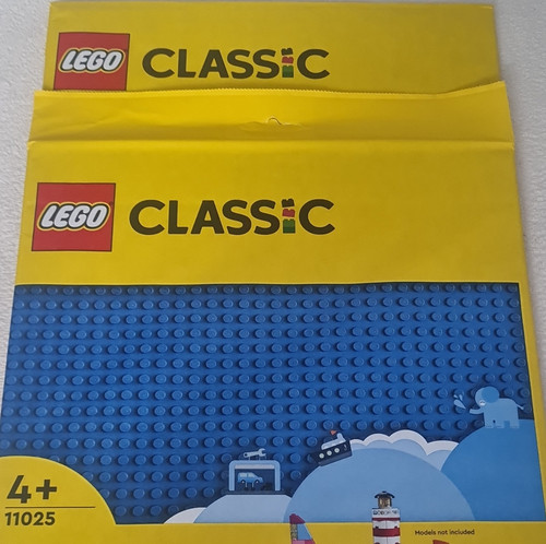 Lego classic blaue bauplatte - lego,