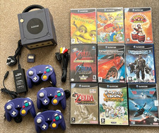 Gamecube Konsole, alle Kabel