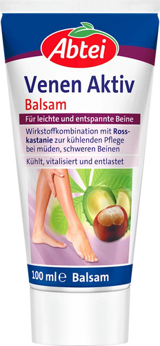 Abtei venen aktiv balsam - venen, balsam,