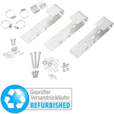 revolt Balkon-Geländer-Halterungen für Solarmodule, Versandrückläufer