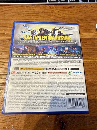 Ps5 borderlands ultimate - borderlands,