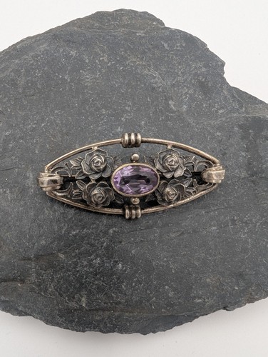 Antike jugendstil brosche min - antike,
