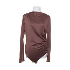 Shein, Body, Größe: 44, Braun, Elasthan/Polyester, Einfarbig, Damen #OPz