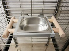 Futternapf, Papageien, Vögel