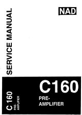 Service Manual-Anleitung für NAD C 160 