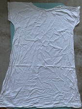 Nachthemd Weisswäsche Vintage L Leinengemisch Spitze