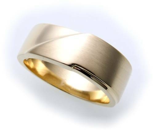 Herren ring echt gold 585 - ring,