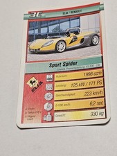 Sport Spider - Elia Renault - 3C - Einzelkarte - Quartett (5)