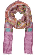 Etro Schal Damen Tuch Strickschal Loop Seide Pink #zhwwcxd