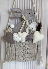 Handgestrickter Deko Türkranz