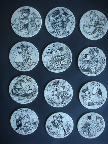 Wiinblad monatsplatten - wiinblad,