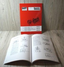 Massey Ferguson Werkstatthandbuch für die Traktoren MF1014 MF1114 und MF1134