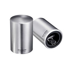 Westmark Kapselheber Flaschenöffner Kronkorken öffnen mit Push & Pull Edelstahl