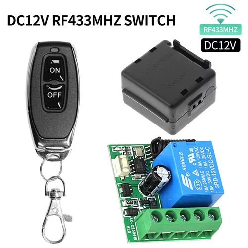 12v 433mhz fernbedienung - dc,