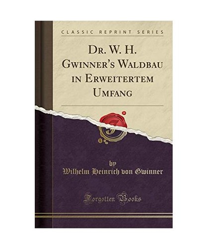 Gwinner s waldbau in - gwinner's,