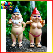 Lustige Gartenzwerge 2er Set