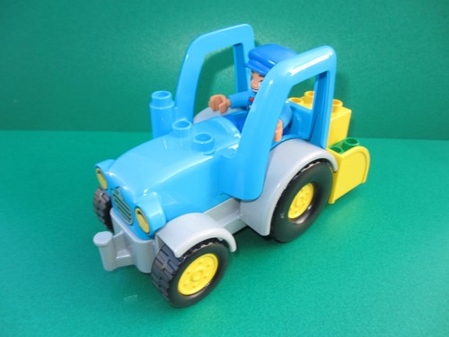 Lego duplo traktor mit bauer - mit,
