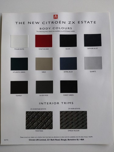 Citroen estate - citroen, zx