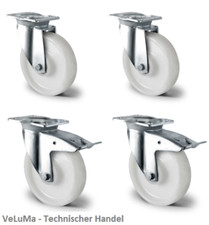 4x Schwerlastrolle