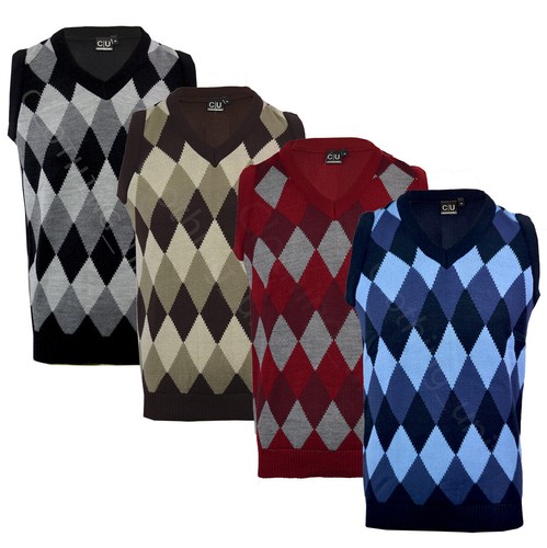 Herren argyle ausschnitt - herren, v-ausschnitt