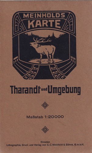 Meinholds karte tharandt und - karte,