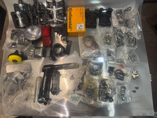 Konvolut vintage Fahrrad Zubehör Fahrrad Teile  Pedale, Licht, Gummi  usw..